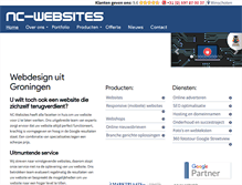 Tablet Screenshot of nc-websites.nl